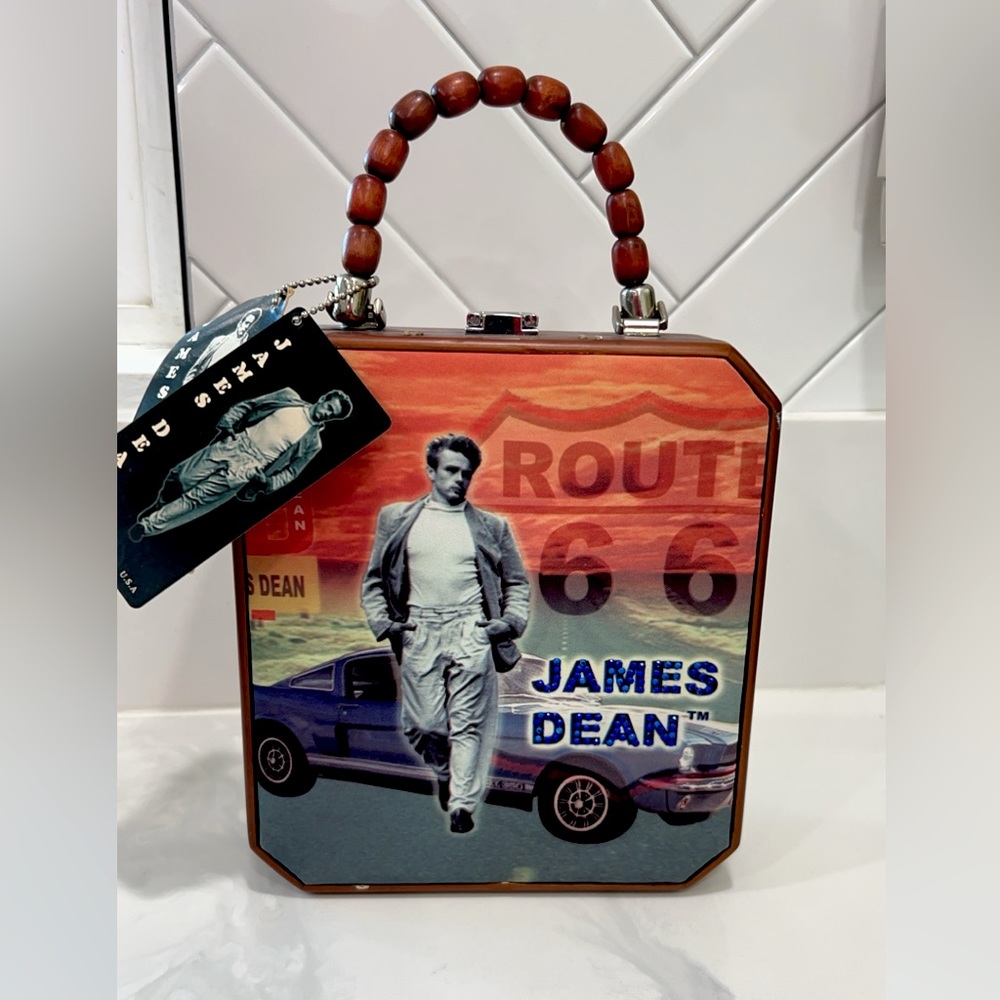James Dean Wooden Handbag